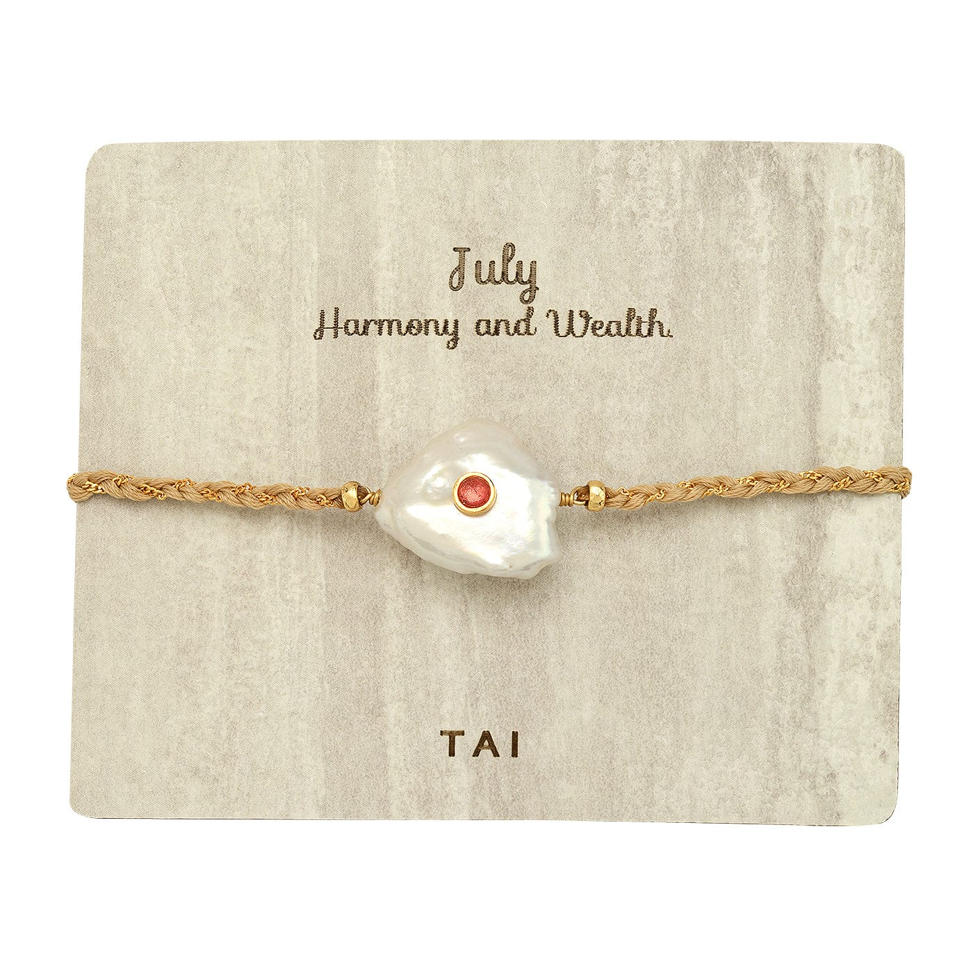 Birthstone Baroque Pearl Bracelet
