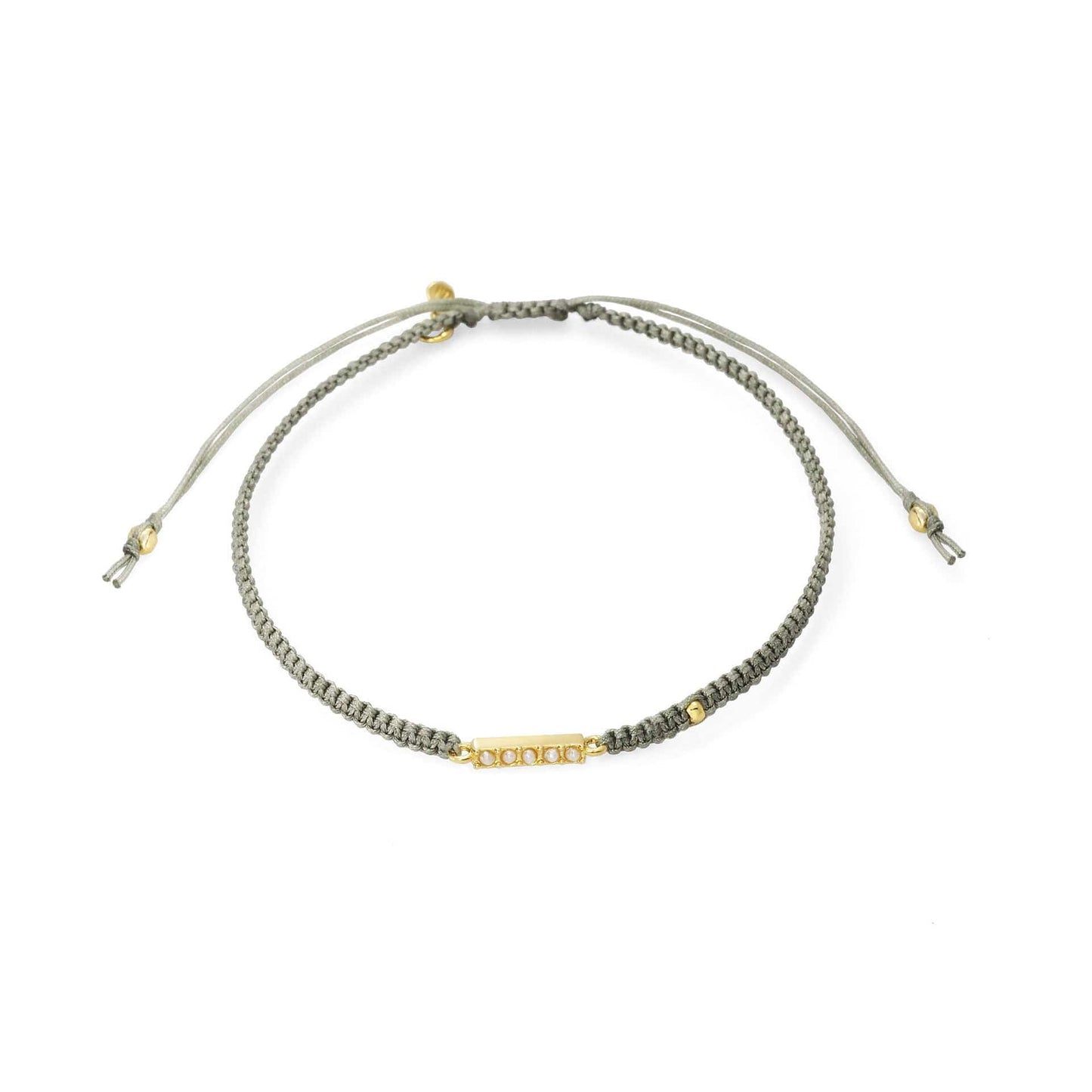 Mini Stick Silk Cord Bracelet