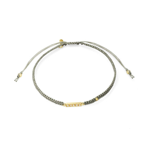 Mini Stick Silk Cord Bracelet