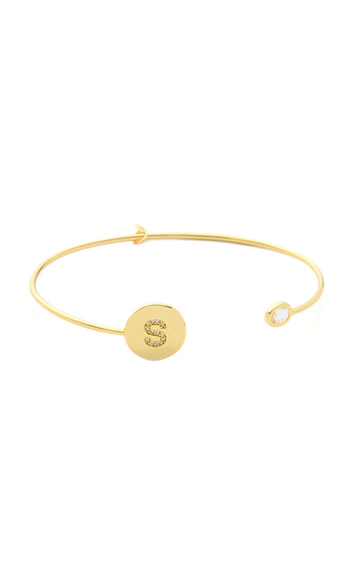 Tai Monogram Cuff