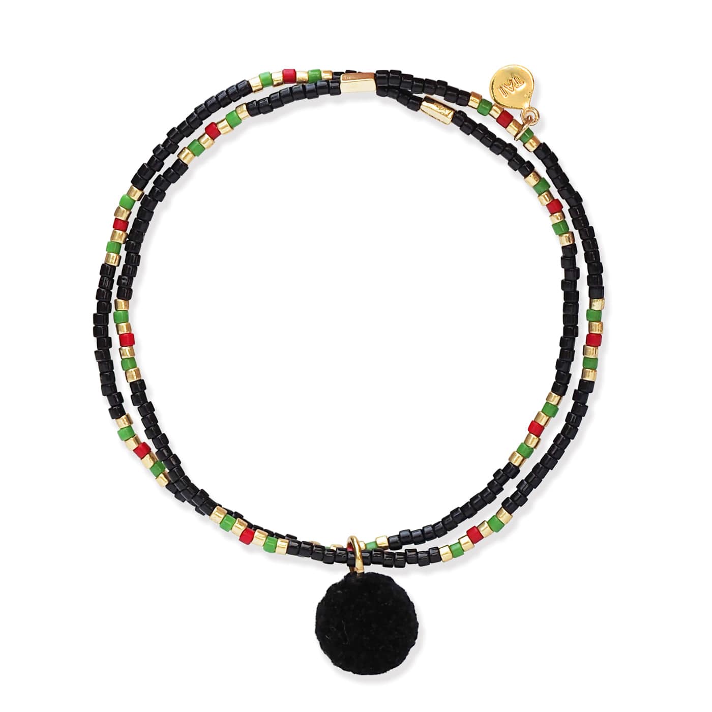 Thirak Double Strand Beaded Bracelet