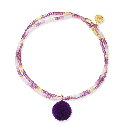 Thirak Double Strand Beaded Bracelet