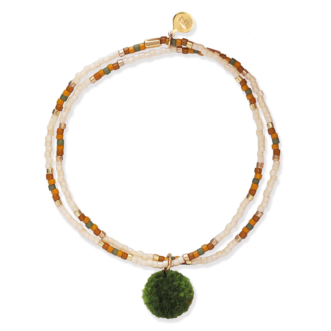 Thirak Double Strand Beaded Bracelet