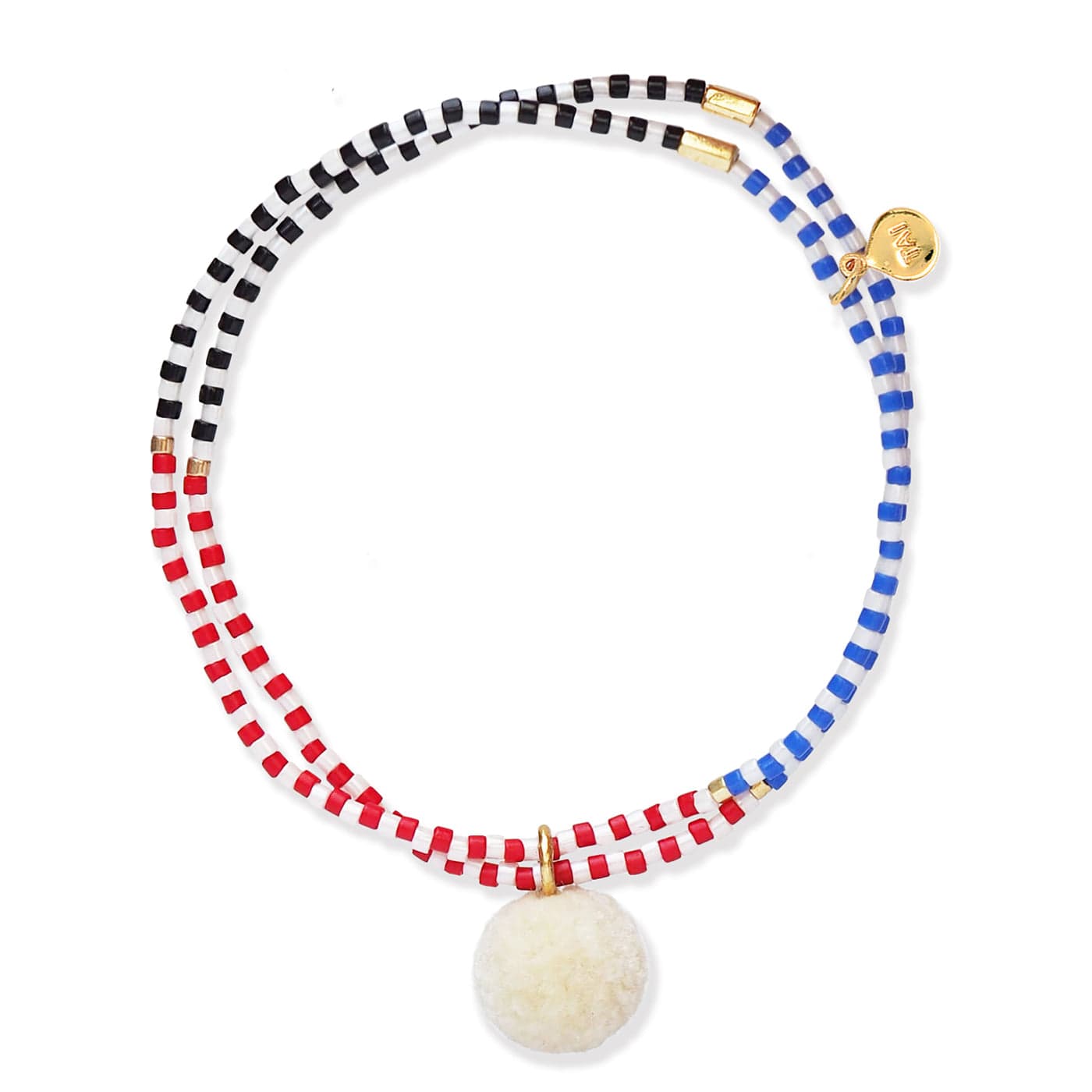 Thirak Double Strand Beaded Bracelet
