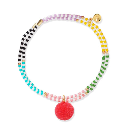 Thirak Double Strand Beaded Bracelet