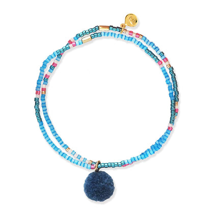 Thirak Double Strand Beaded Bracelet