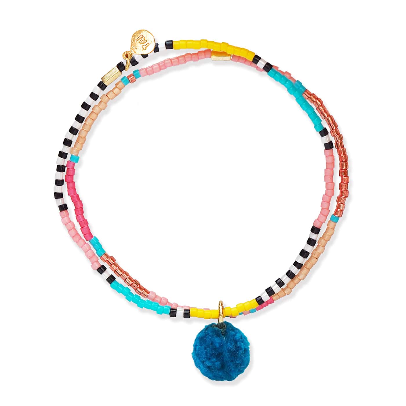 Thirak Double Strand Beaded Bracelet