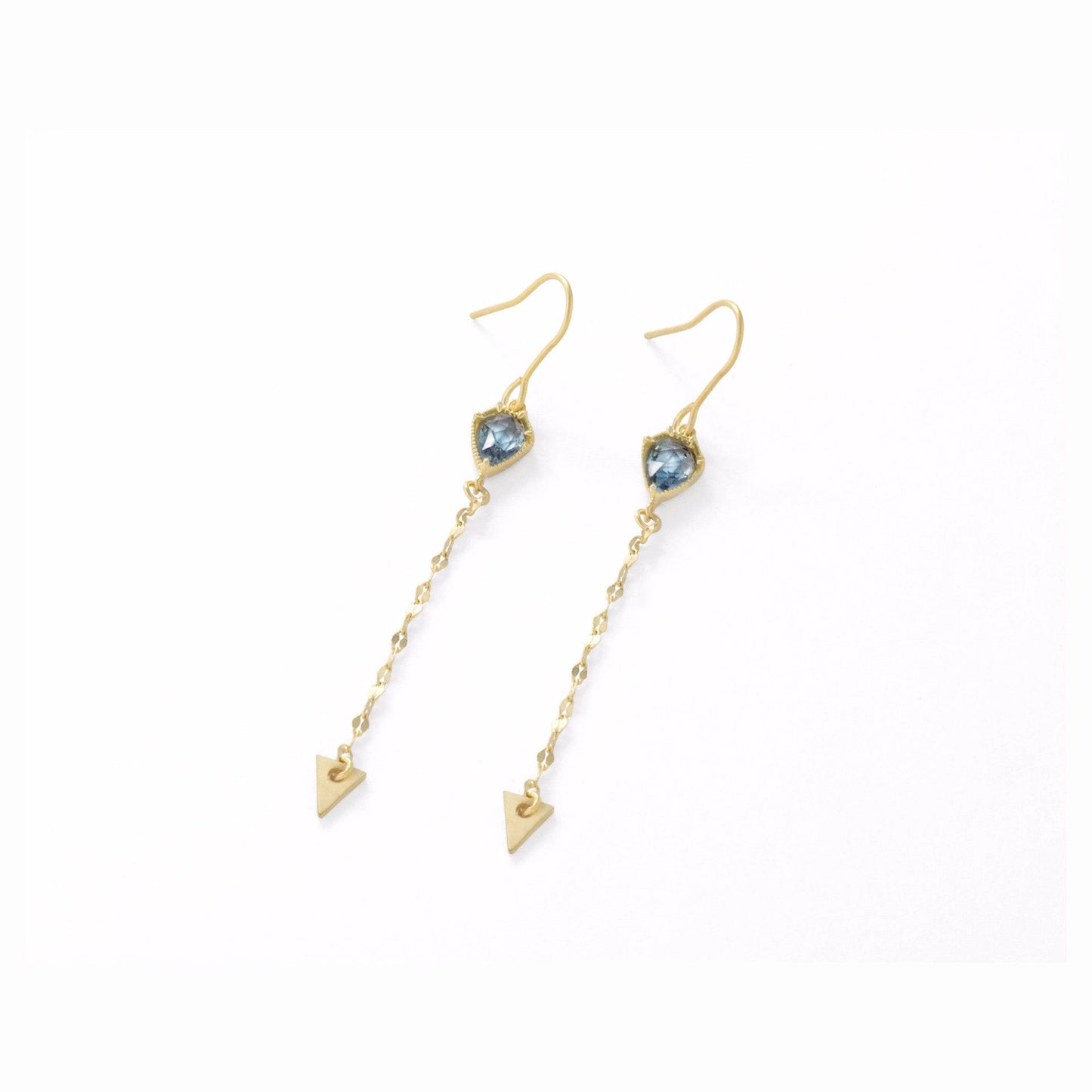 Arrow Stone Drop Earrings