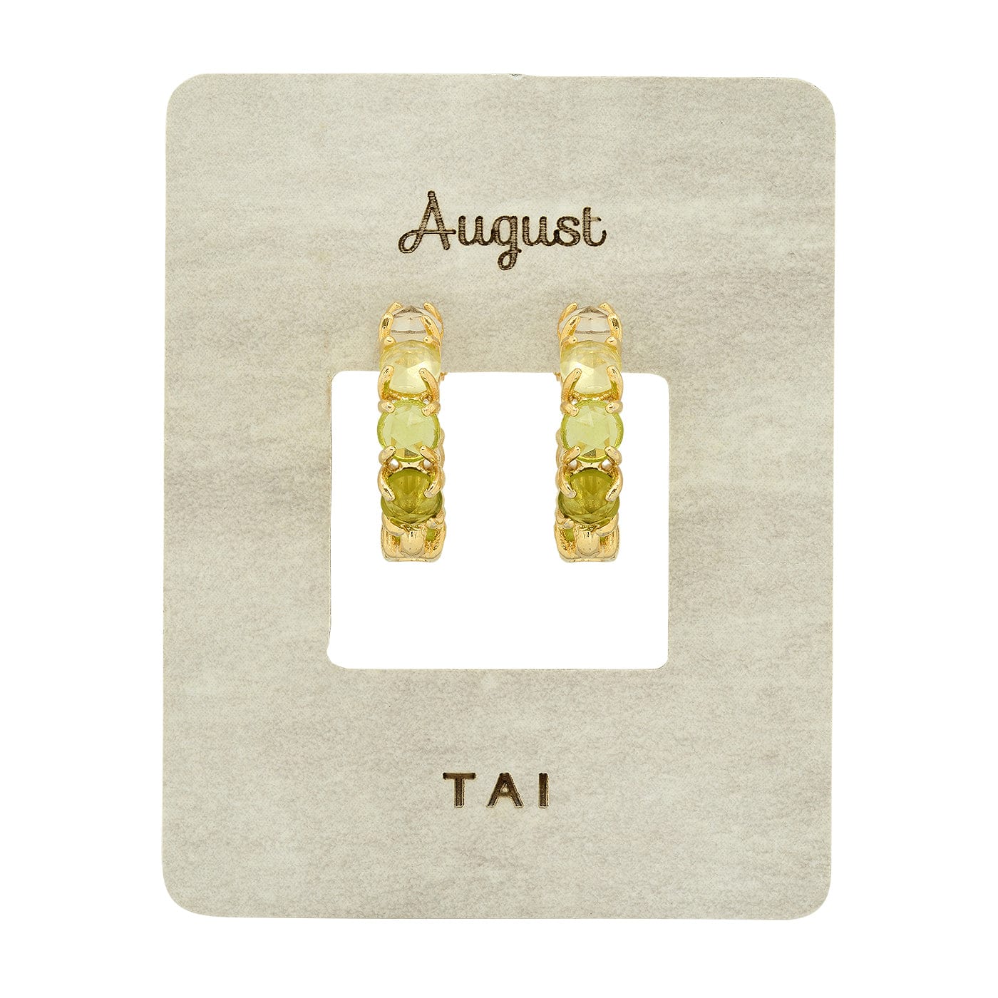 Birthstone Huggies