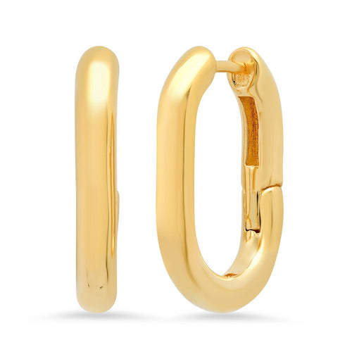 Oval Hoop | 18mm