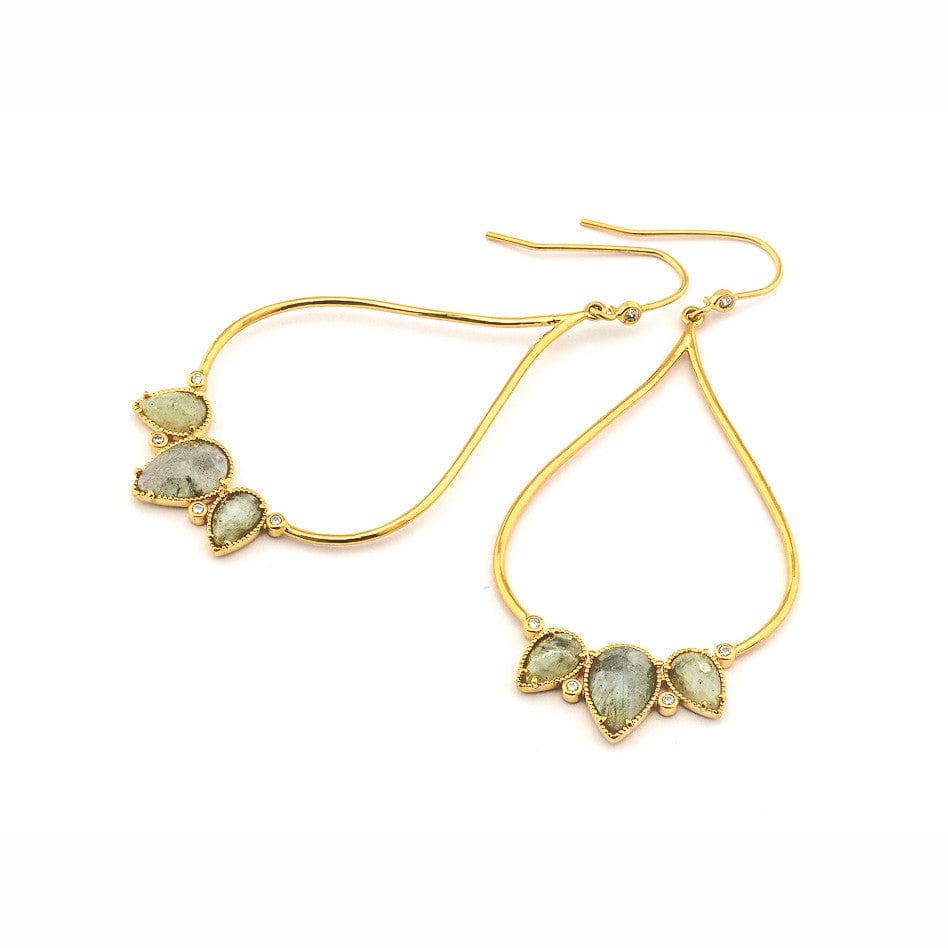 Labradorite Tear Shape Drop