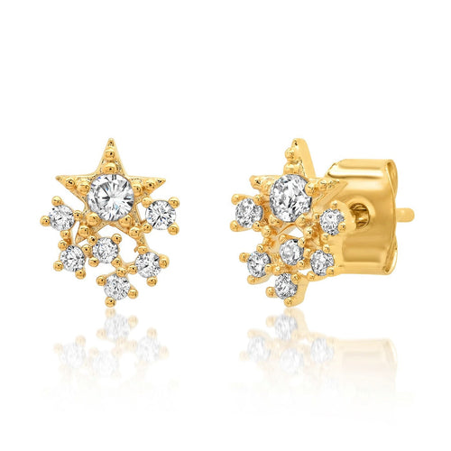 Stardust Cluster Earrings