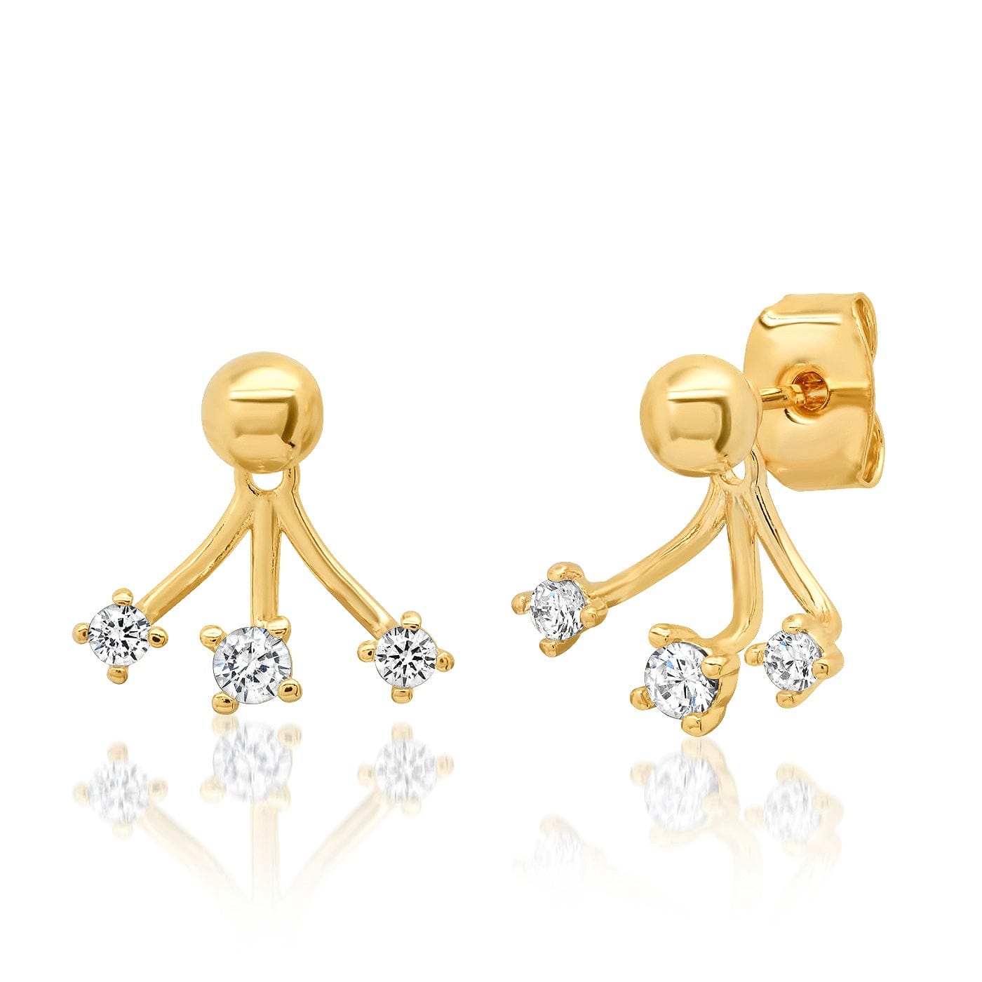 Three Cz Ear Jacket