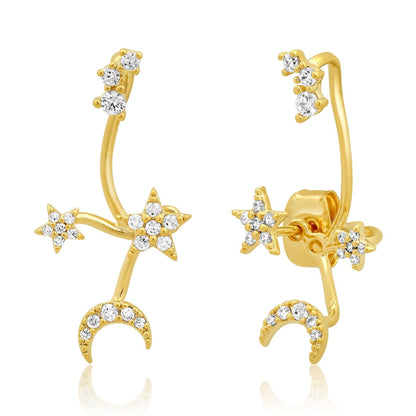 Twinkling Stars Climbing Ear Jacket