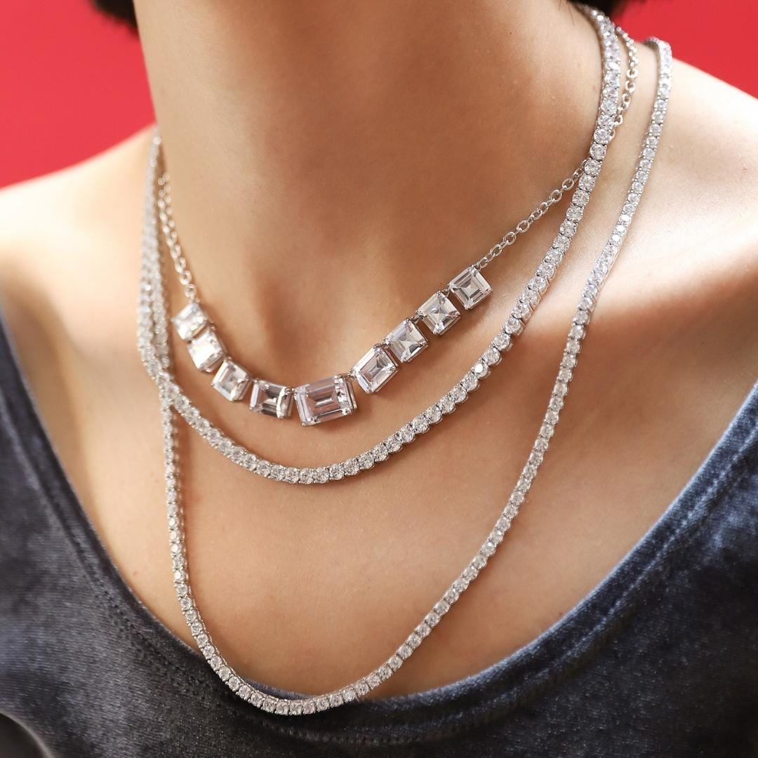 CZ Tennis Necklace - 3MM