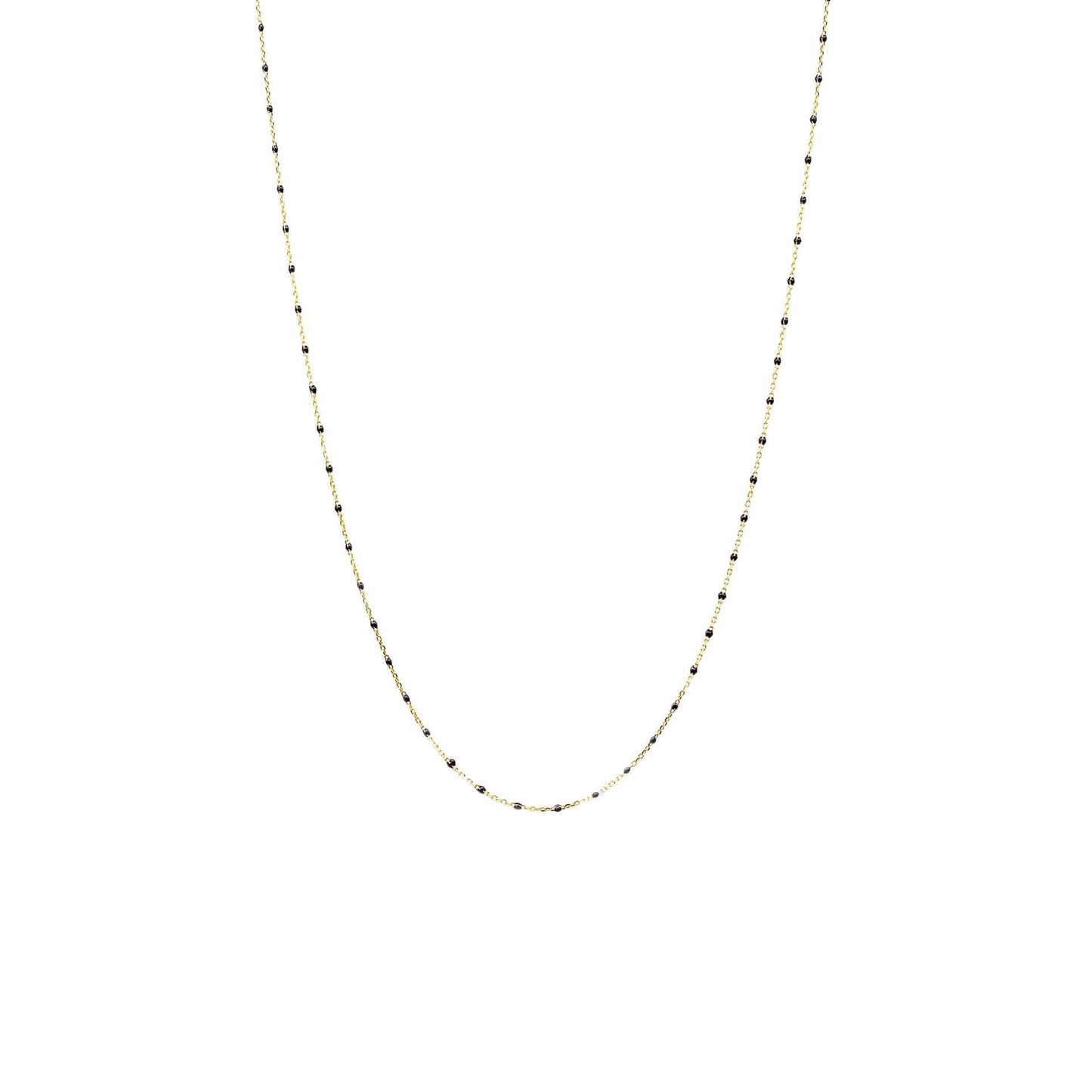 Gold Vermeil Chain Enamel BNecklace