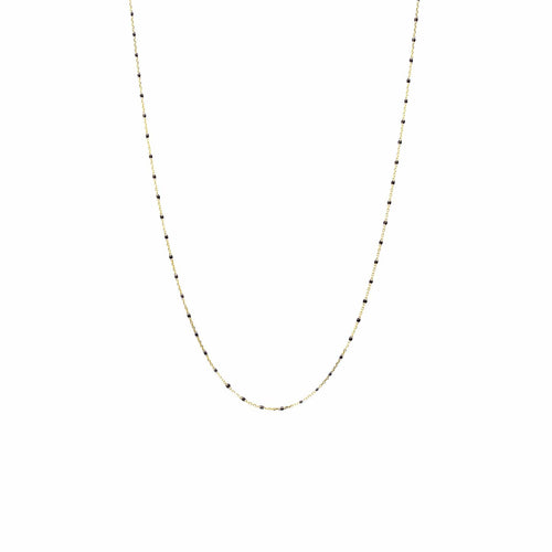 Gold Vermeil Chain Enamel BNecklace