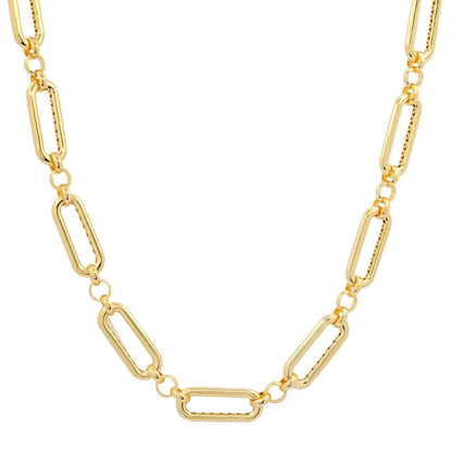 Large Oval Link Chain Necklace