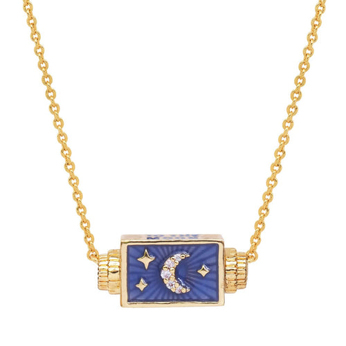 Moonlit Sky Spinner Necklace