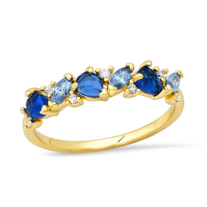 Marquis Stone Band Ring