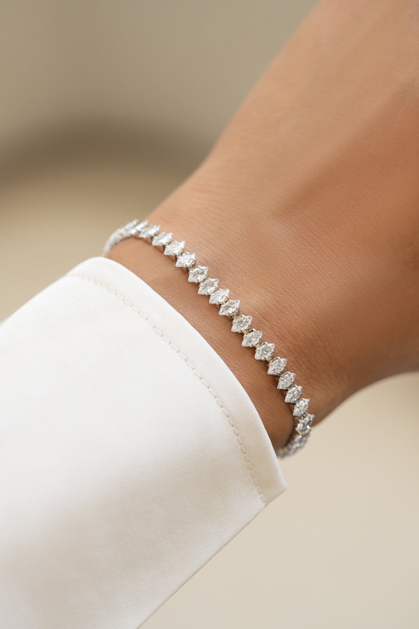 Marquise Tennis Bracelet