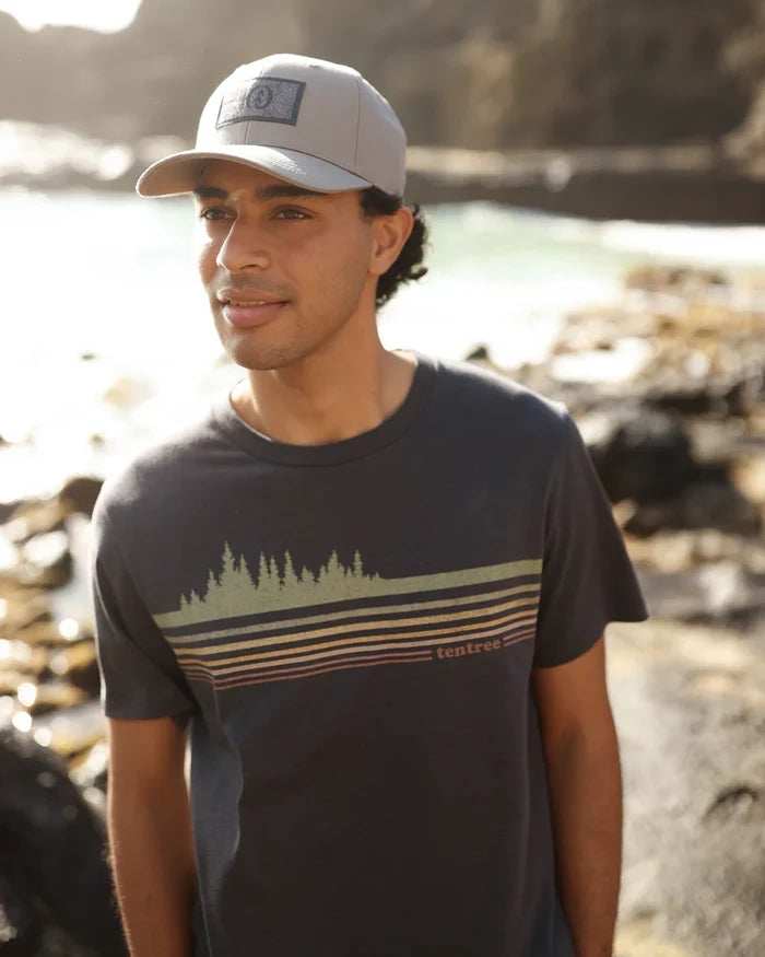 TENTREE W RETRO TREELINE TEE