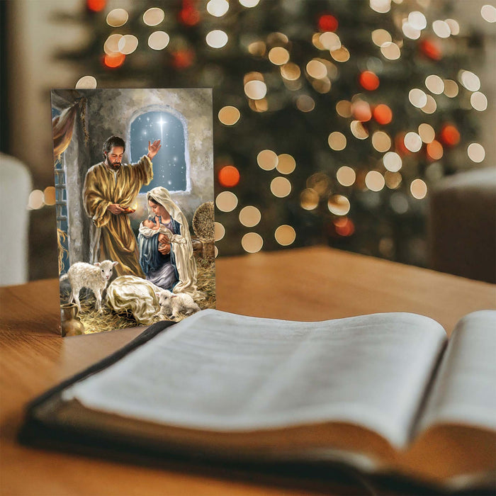 The Lamb of God | Shared Blessings Christian Christmas Cards, 18 Count, 5 x 7 Inch