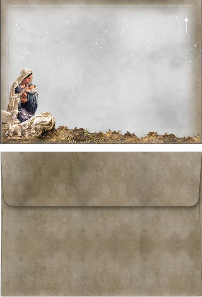 The Lamb of God | Shared Blessings Christian Christmas Cards, 18 Count, 5 x 7 Inch