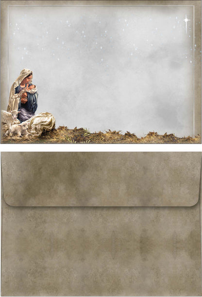 The Lamb of God | Shared Blessings Christian Christmas Cards, 18 Count, 5 x 7 Inch