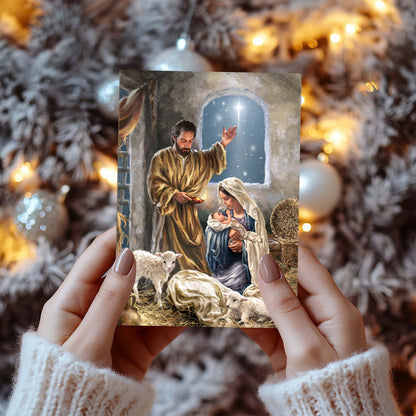 The Lamb of God | Shared Blessings Christian Christmas Cards, 18 Count, 5 x 7 Inch
