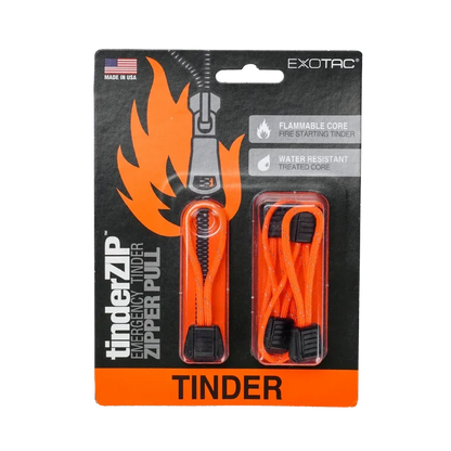 Tinderzip Zipper Pull - 5 Pack - Army and Outdoors - Load Accessories