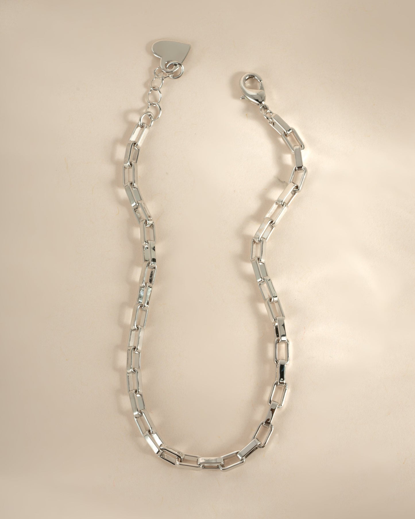 Tiny Link Paperclip Bracelet