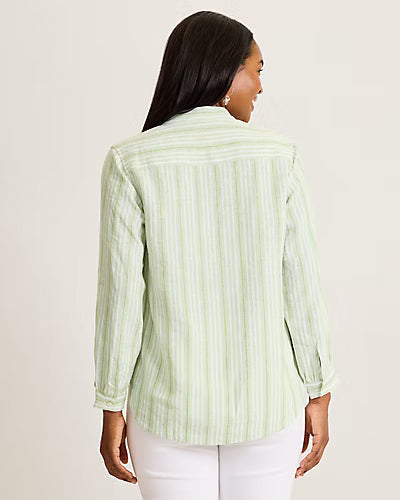 TOMMY BAHAMA BEACH BREEZE POPOVER BLOUSE