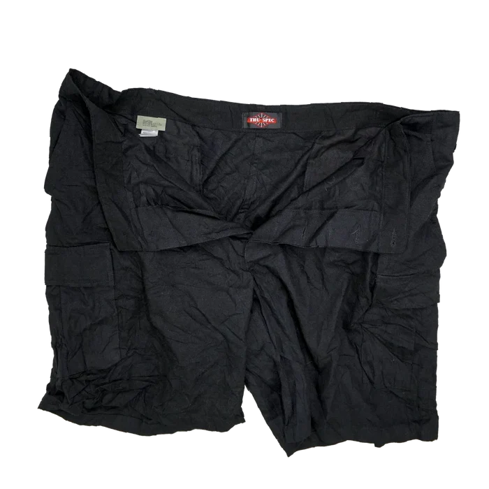 Tru-Spec Black BDU Ripstop Shorts - 2XLarge - Tru-Spec - Shorts