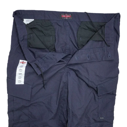 Tru-Spec Navy Blue ACU Cut Ripstop Trousers - Large, Item 2 - Tru-Spec - Combat Trousers