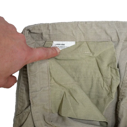 Tru-Spec Tan ACU Cut Ripstop Trousers - Large Long - Tru-Spec - Combat Trousers