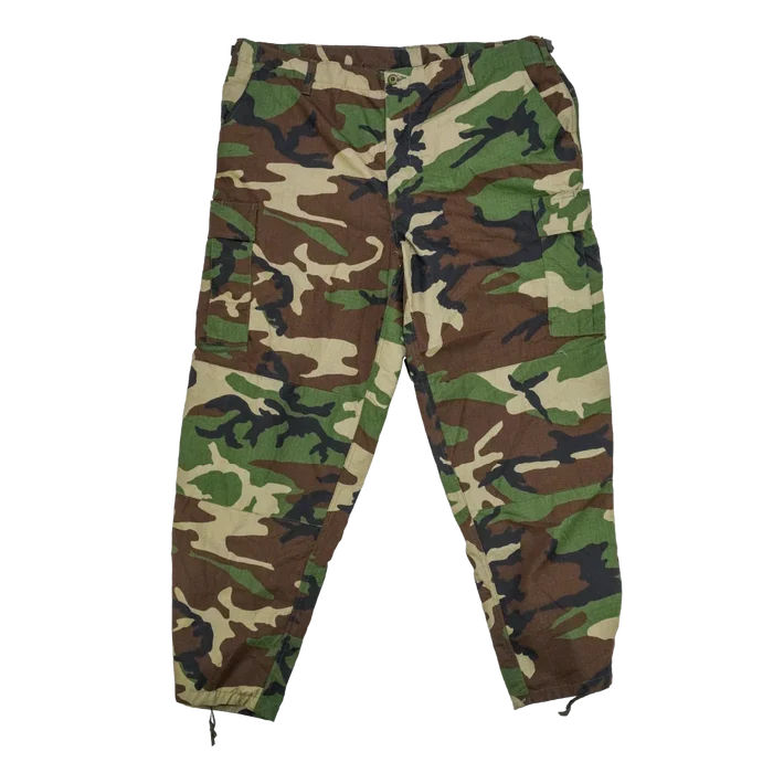 Tru-Spec Woodland BDU Field Trousers - 2XLarge - Army & Outdoors - Combat Trousers
