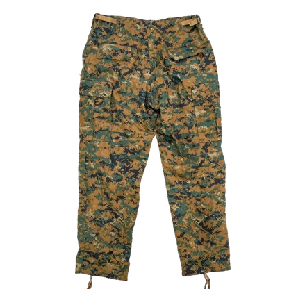 Tru-Spec Woodland Digital BDU Trousers - Large Regular - Tru-Spec - Combat Trousers