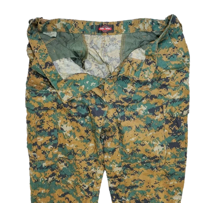 Tru-Spec Woodland Digital BDU Trousers - Large Regular - Tru-Spec - Combat Trousers