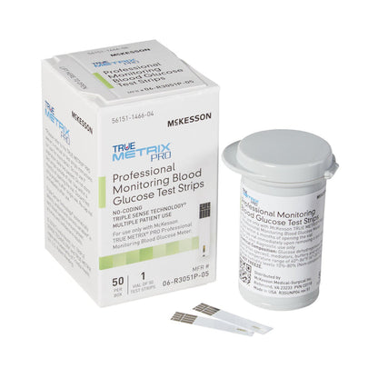 True Metrix Glucose Test Strips 50/box