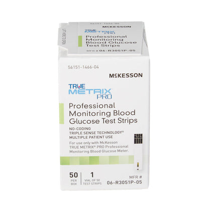 True Metrix Glucose Test Strips 50/box
