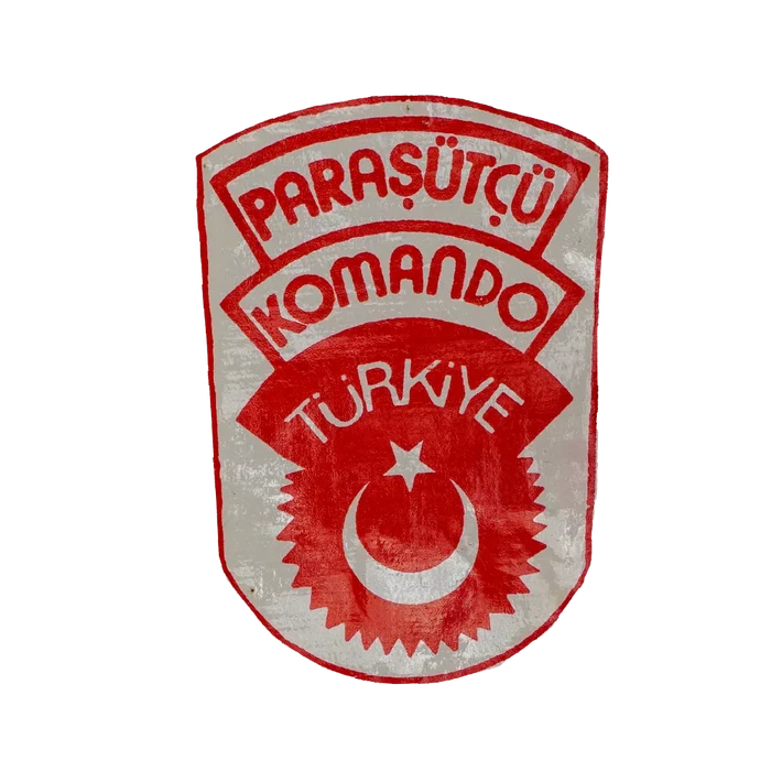 Turkish Parachute Commandos Patch - Turkish Army Surplus - Flags, Badges & Insignia