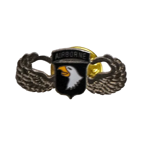 United States Army 101st Airborne Wings Lapel Pin - US Army Surplus - Flags, Badges & Insignia