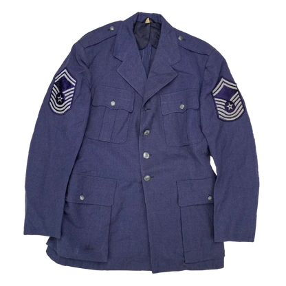 US Air Force 1950s Wool Service Dress Jacket - 43L, Large - US Air Force Surplus - Field Jackets