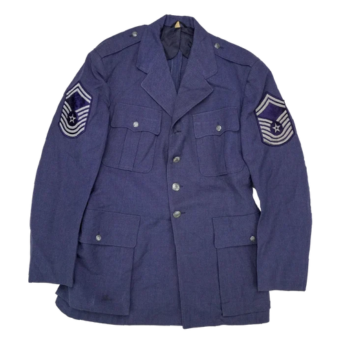 US Air Force 1950s Wool Service Dress Jacket - 43L, Large - US Air Force Surplus - Field Jackets