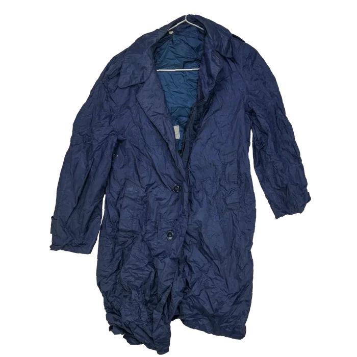US Air Force 1960s Lightweight Raincoat - 36S, Small - US Air Force Surplus - Rain Jackets