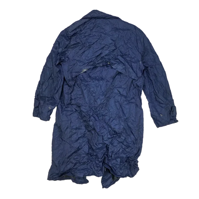 US Air Force 1960s Lightweight Raincoat - 36S, Small - US Air Force Surplus - Rain Jackets