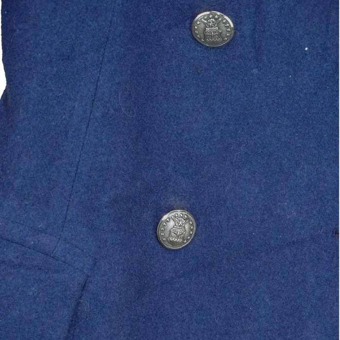 US Air Force 1960s Wool Overcoat - 41R, Large - US Air Force Surplus - Great Coats