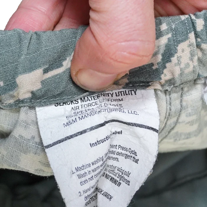 US Air Force ABU Maternity Utility Trousers - 6R, Small - US Air Force Surplus - Combat Trousers
