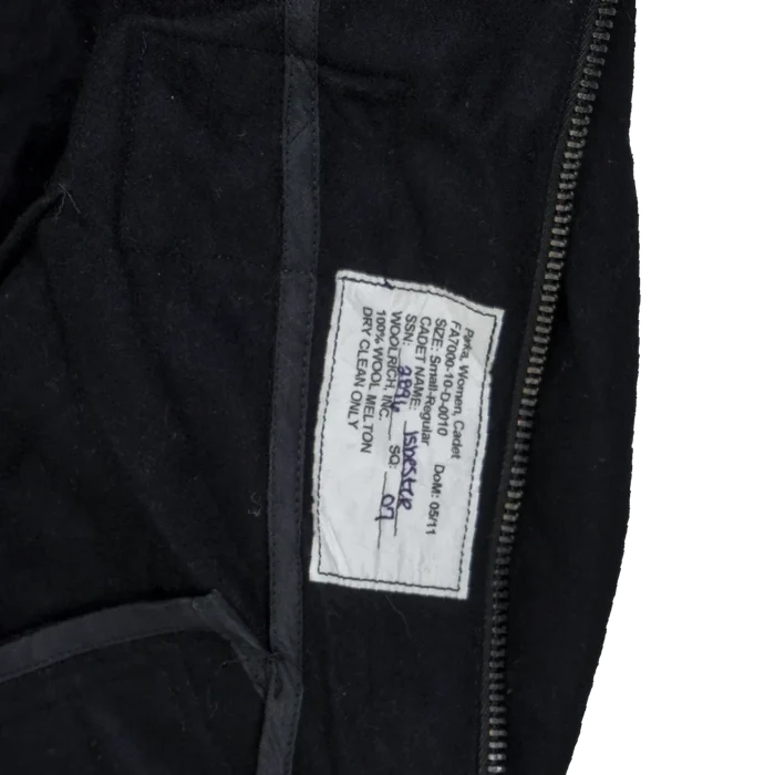 US Air Force Academy Women's Wool Cadet Parka - Small Regular - Army & Outdoors - Parkas